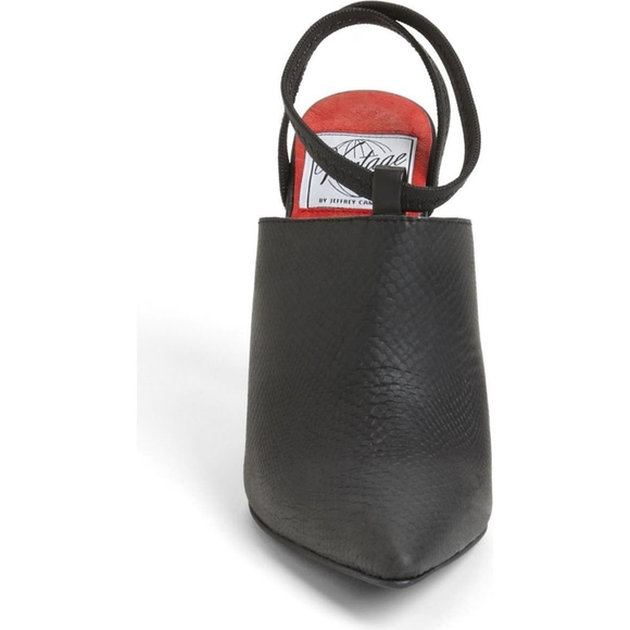 🆕WT Jeffrey Campbell Julina Black Lizard Pumps - Picture 3 of 11